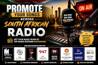 promote your songs across south african radio