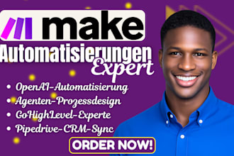 make com automation einrichten und reparieren, make com experte für workflows