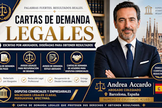 write a powerful legal demand letter for payment under spain law