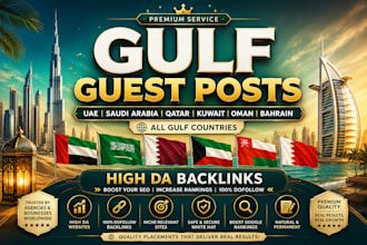 publish high authority guest posts on gulf country websites