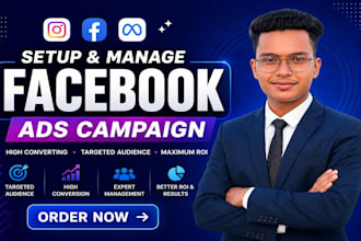 setup facebook and meta ads campaign