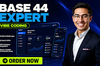 base44 ai web app, mobile app, ai saas and mvp development