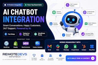 integrate a custom ai chatbot into your wordpress or website