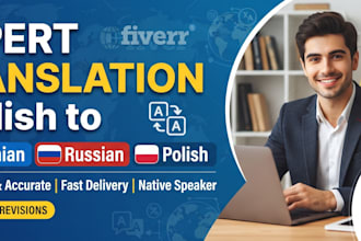 do accurate IT, tech, and software localization into polish, ukrainian, russian