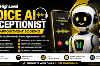 build gohighlevel voice ai for appointment booking