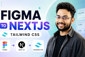 convert your figma design to clean nextjs tailwind code