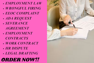 proofread, write, and review your employment related documents in USA, uae, UK