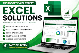 clean, format and organize microsoft excel data