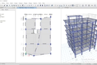 design your reinforced concrete moment frame in etabs and safe