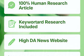 free write content and publish on high rank website