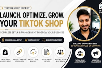 set up and optimize your tiktok shop