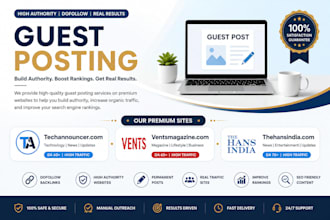 guest posting on thehansindia, ventsmagazine and techannouncer