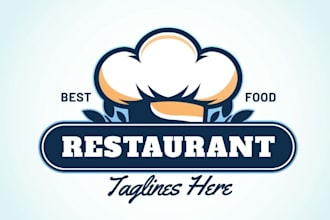 design a logo for your restaurant, café, food business