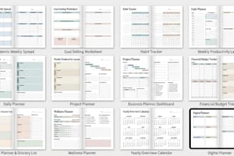 create a branded daily planner for your business