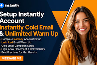 setup instantly email automation warmup email deliverability workflow automation