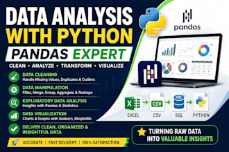 do data cleaning, analysis, and visualization using python and pandas
