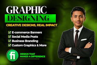 create modern graphic design for bussiness and marketing