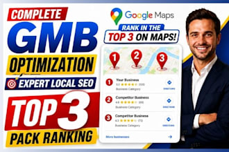 optimize google business profile gmb for local SEO and maps 3 pack ranking