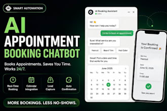 build an ai appointment booking chatbot