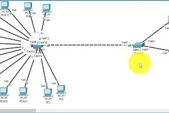 create cisco packet tracer projects, labs, and network simulations