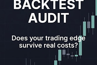 audit your trading strategy backtest at realistic execution costs