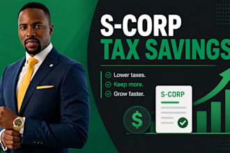 set up your s corp election and calculate reasonable salary for tax savings