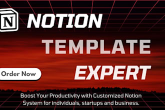 design custom aesthetic notion templates and planners