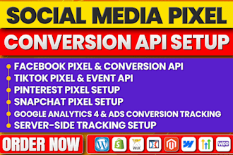 setup facebook pixel conversion API, fix meta pixel, server side tracking by GTM