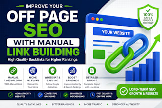 improve your off page SEO with manual link building