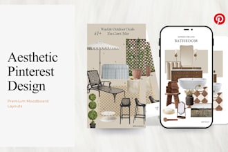 design aesthetic pinterest pin templates for premium lifestyle brands