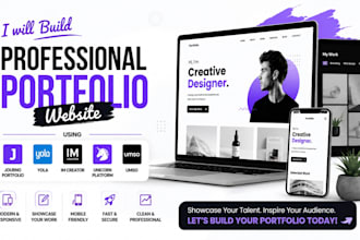 build journo portfolio yola im creator unicorn platform umso portfolio website