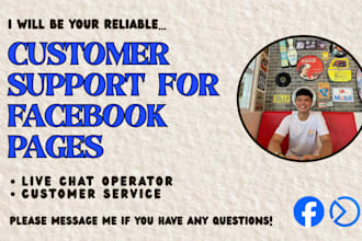 be your reliable customer support for your facebook page
