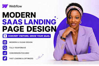 create webflow saas website, developer, webflow expert, ai saas