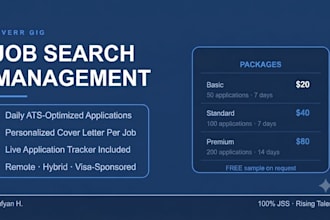 manage your job search and apply to jobs daily with ats optimized applications