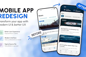 redesign your mobile app UI UX