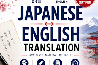 translate japanese to english and vice versa
