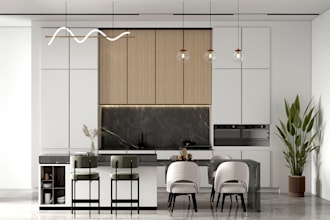 do 3d kitchen design with ikea cabinet planning and pantry organization solution