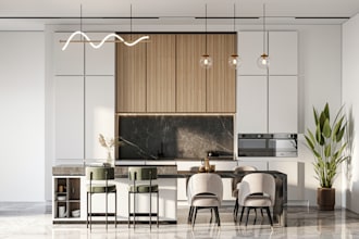 do 3d kitchen design with ikea cabinet planning and pantry organization solution