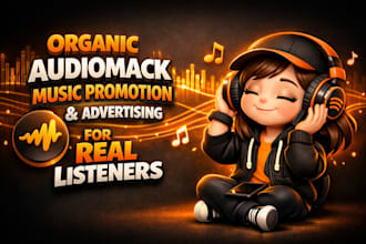 do organic audiomack music promotion and advertising for real listeners