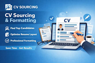 be your recruiter for sourcing, linkedin list building