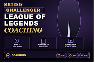 coach you in league of legends as a challenger midlaner