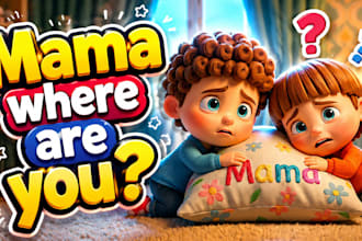 create 3d animated characters for your kids content