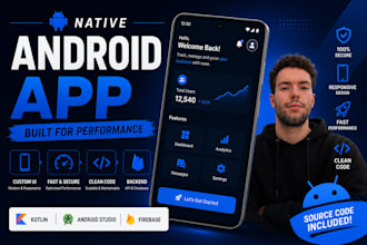 create a native android app