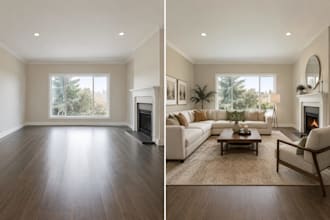 do realistic virtual staging virtual furniture and virtual renovation