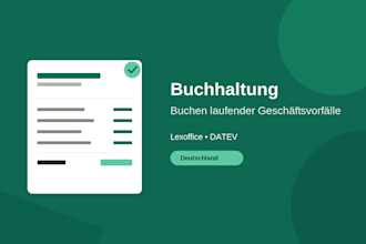 do your german bookkeeping in lexoffice or datev