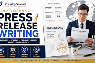 write and distribute press release to yahoo finance submit press release bezinga