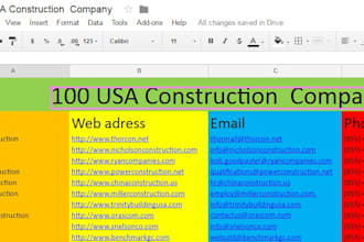 collect 100 Email Address Any Category