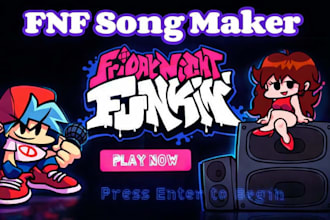 create custom fnf songs, add vocals, cover, cinematic chromatic for your mod