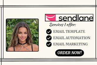 setup sendlane abandoned cart email automation