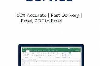 do data entry,excel, copy past and pdf to excel